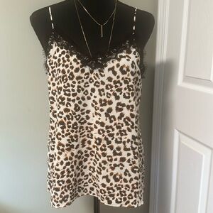 Leopard Cami. Worn once.